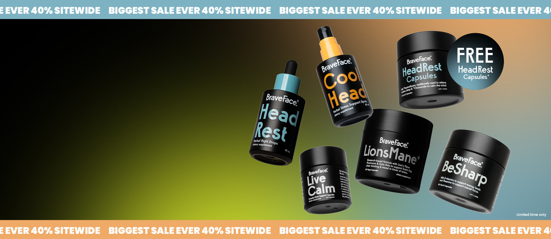 GET 40% OFF SITEWIDE!